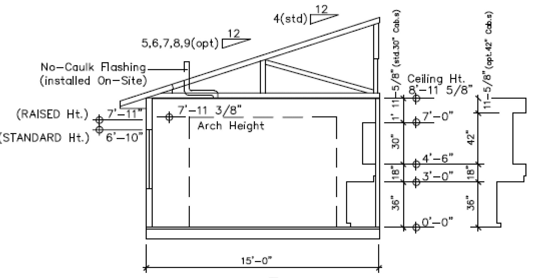 9 Foot Ceiling Height General Housing Corporation