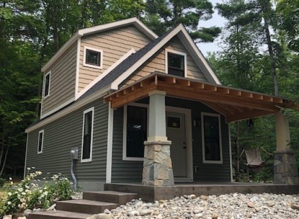 Cape Cabin by Wright Builders