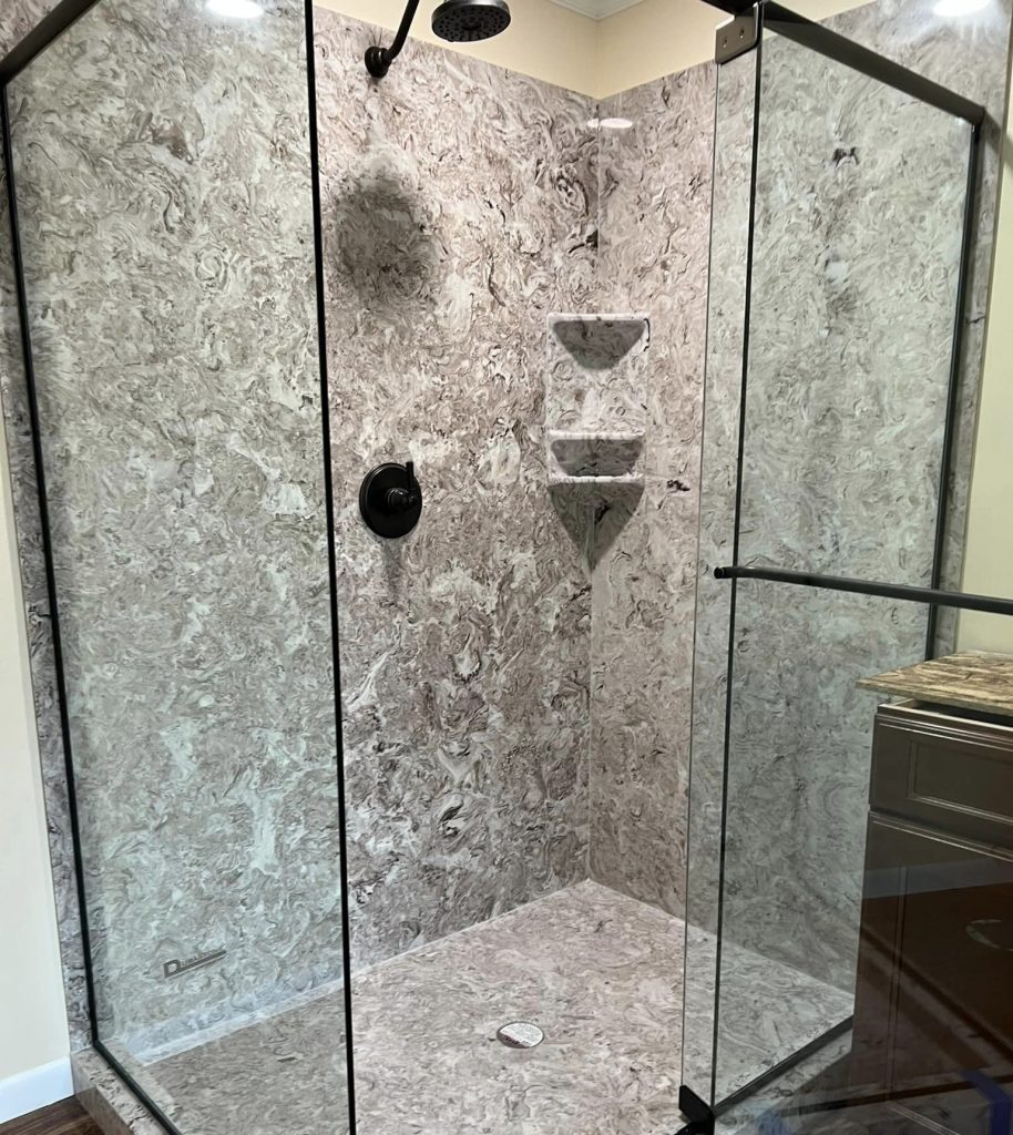Cultured Marble/Granite Shower General Housing Corporation